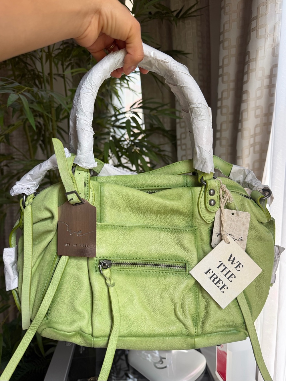 Free people baby Emerson matcha bag